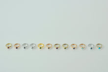 画像をギャラリービューアに読み込む, K18 ベビーリング 10月 オパール