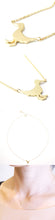画像をギャラリービューアに読み込む, K10YG やいま シロハラクイナネックレス