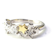 画像をギャラリービューアに読み込む, 《NEW》Pt900/K18YG ダイヤモンドリング