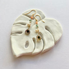 画像をギャラリービューアに読み込む, K18YG/K10YG ウォーターメロントルマリンピアス / b