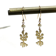 画像をギャラリービューアに読み込む, 《入荷》K10YG やいま ヒルギフックピアス