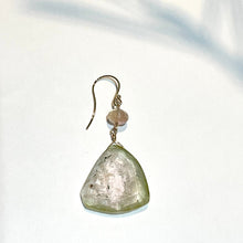 画像をギャラリービューアに読み込む, K18YG/K10YG ウォーターメロントルマリン片方ピアス