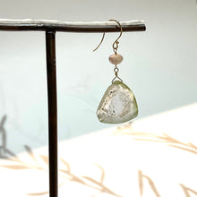 画像をギャラリービューアに読み込む, K18YG/K10YG ウォーターメロントルマリン片方ピアス