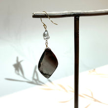 画像をギャラリービューアに読み込む, K18YG/K10YG トルマリン片方ピアス