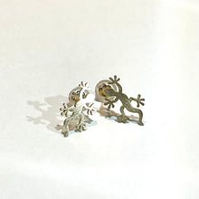 画像をギャラリービューアに読み込む, K10YG やいま やーるー(やもり)ポストピアス