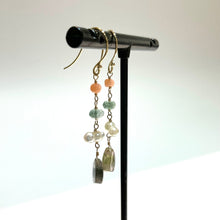 画像をギャラリービューアに読み込む, K18YG/K10YG ウォーターメロントルマリンピアス / b