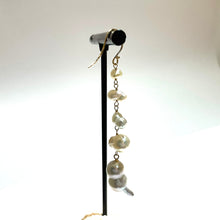 画像をギャラリービューアに読み込む, K18YG/K10YG あこやパール片方ピアス-A1