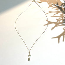 画像をギャラリービューアに読み込む, K18YG/K10YG あこやツインパールネックレス