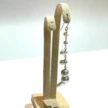 画像をギャラリービューアに読み込む, K18YG/K10YG あこやパール片方ピアスC - ②