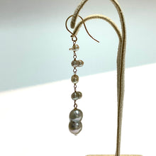 画像をギャラリービューアに読み込む, K18YG/K10YG あこやパール片方ピアスC - ②