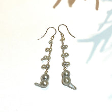 画像をギャラリービューアに読み込む, K18YG/K10YG あこやパール片方ピアスC - ②