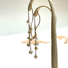 画像をギャラリービューアに読み込む, K18YG/K10YG あこやパール粒々ショートピアス - A