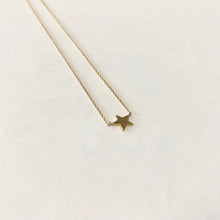 画像をギャラリービューアに読み込む, K10YG 星のネックレス