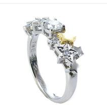 画像をギャラリービューアに読み込む, 《NEW》Pt900/K18YG ダイヤモンドリング