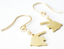 画像をギャラリービューアに読み込む, K10YG やいま いゆフックピアス