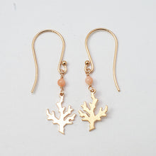 画像をギャラリービューアに読み込む, K10YG やいま さんごモチーフフックピアス
