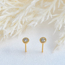 画像をギャラリービューアに読み込む, 《入荷》K18YG Twinkle ダイヤモンドピアス 0.05ct/0.05ct