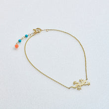 画像をギャラリービューアに読み込む, K10YG やいま やーるー(やもり)ブレスレット