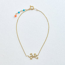 画像をギャラリービューアに読み込む, K10YG やいま やーるー(やもり)ブレスレット