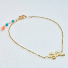 画像をギャラリービューアに読み込む, K10YG やいま やーるー(やもり)ブレスレット