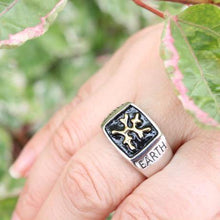 画像をギャラリービューアに読み込む, SV/K18 サンゴモチーフ メンズリング(15号) - tilla-earth