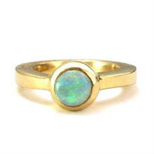 画像をギャラリービューアに読み込む, K18ベビーリング 10月 オパール - tilla-earth