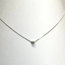画像をギャラリービューアに読み込む, 《入荷》PT900 Twinkle ダイヤモンドプチネックレス 0.05ct