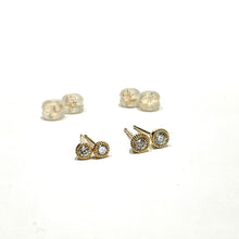 画像をギャラリービューアに読み込む, 《入荷》K18YG Twinkle ダイヤモンドピアス 0.05ct/0.05ct