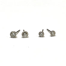 画像をギャラリービューアに読み込む, PT900 Twinkle ダイヤモンドピアス 0.1ct/0.1ct