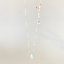画像をギャラリービューアに読み込む, K18YG Colors トルマリンリーフネックレス