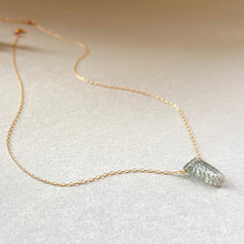 画像をギャラリービューアに読み込む, K18YG Colors トルマリンリーフネックレス