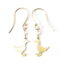 画像をギャラリービューアに読み込む, K10やいま シロハラクイナフックピアス - tilla-earth