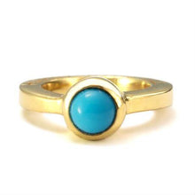 画像をギャラリービューアに読み込む, K18ベビーリング 12月 ターコイズ - tilla-earth