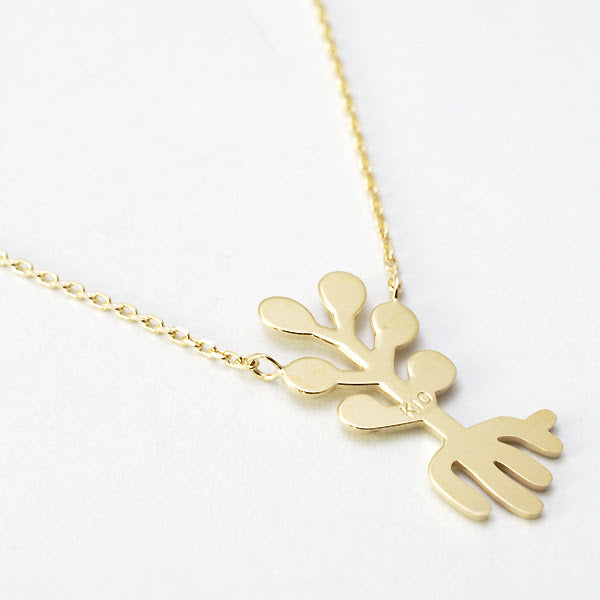 TILLA EARTH K10YG やいま ヒルギネックレス 石垣島ジュエリー ヒルギ