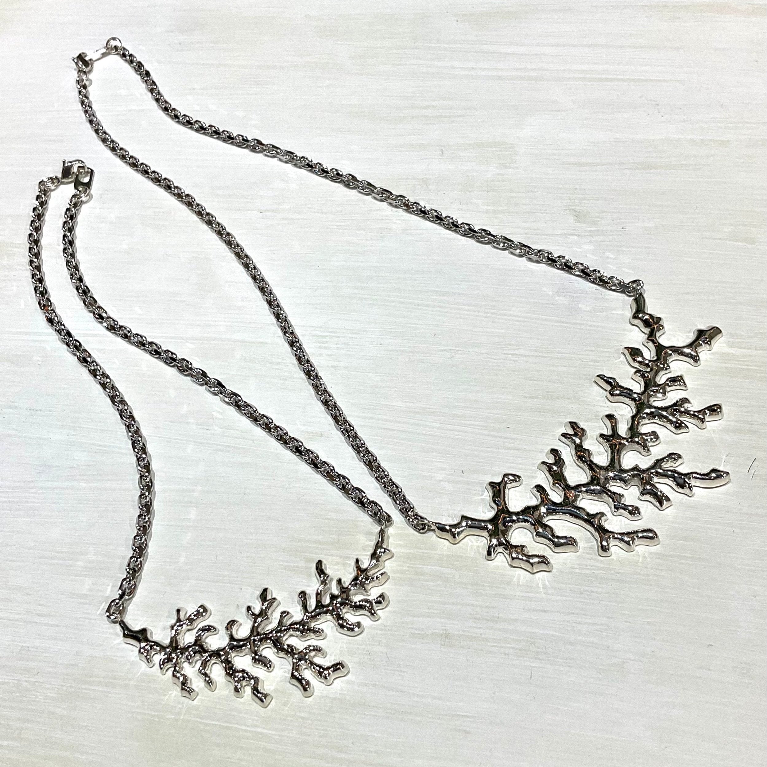 TILLA EARTH SV Coral コーラルネックレス（小） 石垣島ジュエリー 